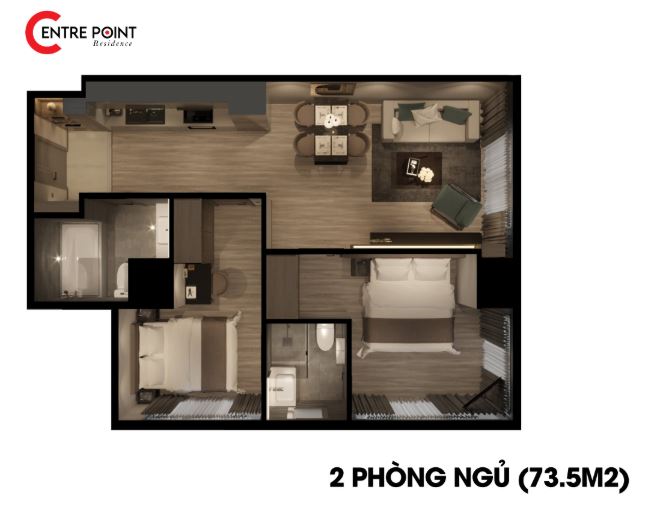 BÁN CĂN HỘ SÁT TT HÀNH CHÍNH ĐÀ NẴNG, FULL NỘI THẤT, ĐANG VẬN HÀNH CHO THUÊ 40TR/THÁNG - Ảnh chính